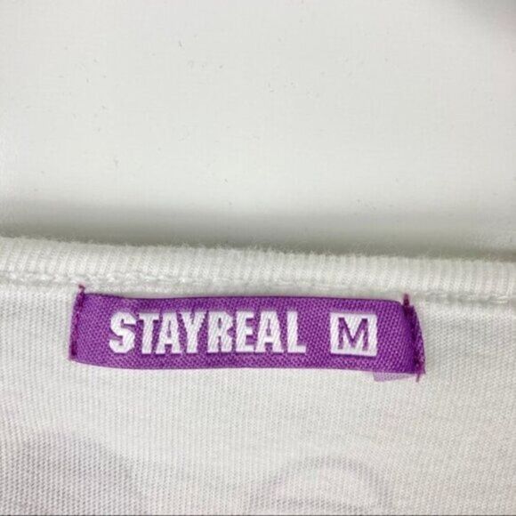 Stay Real Rock Coco Ashin x No2Good Top Streetwear Graphic Shirt Size Medium - Picture 4 of 12